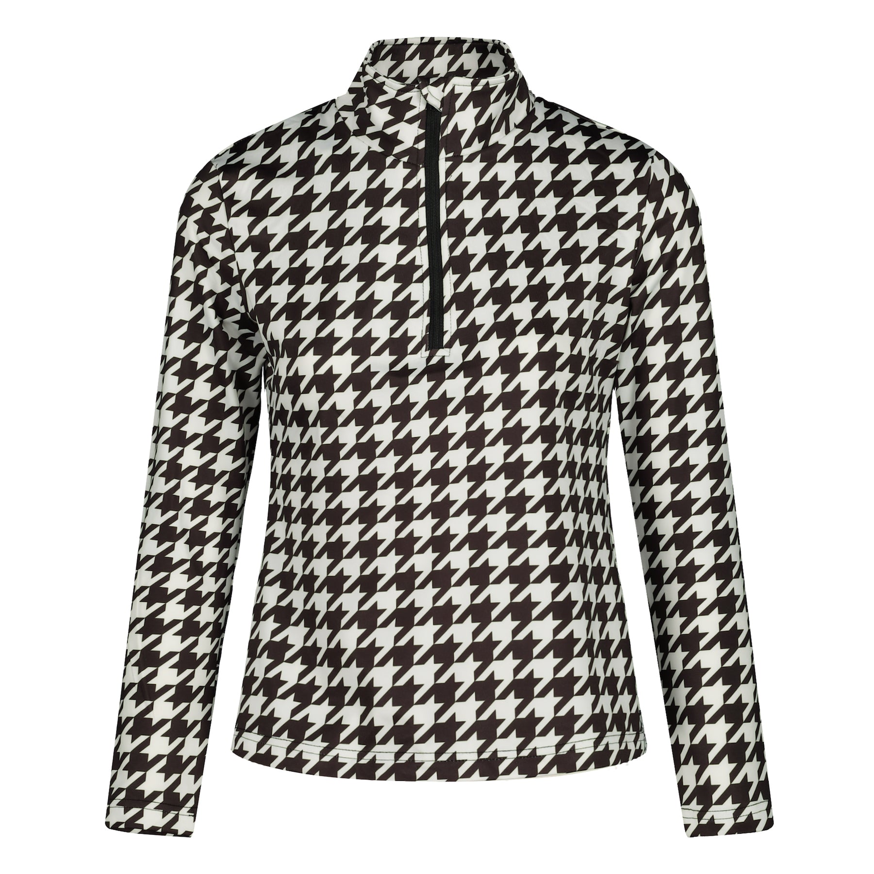 Dames skipully met Houndstooth print